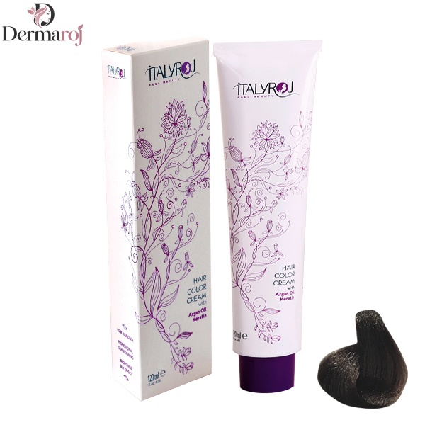 رنگ مو ایتالی رژ شماره 6.76