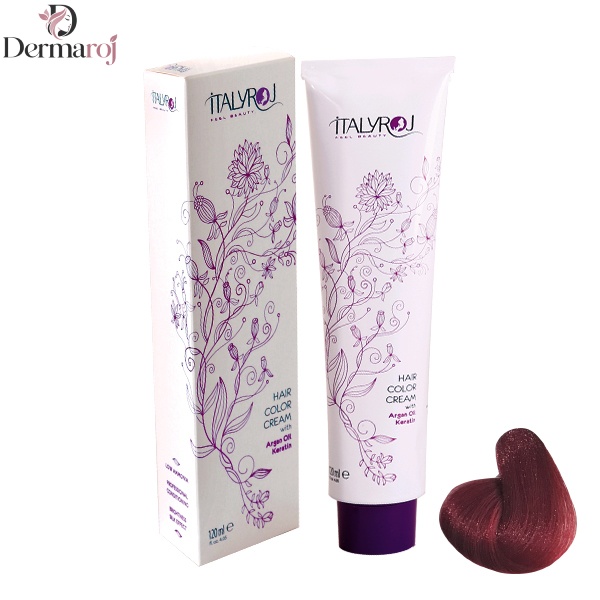 رنگ مو ایتالی رژ شماره Roj 12