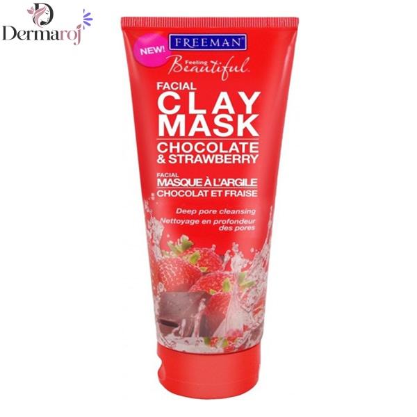 ماسک صورت شکلات و توت فرنگی فریمن