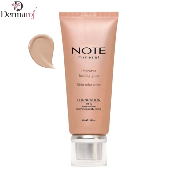کرم پودر نوت مدل Mineral SPF 15  شماره 403