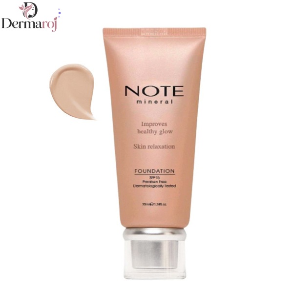 ‫کرم پودر نوت مدل Mineral SPF 15 شماره 402