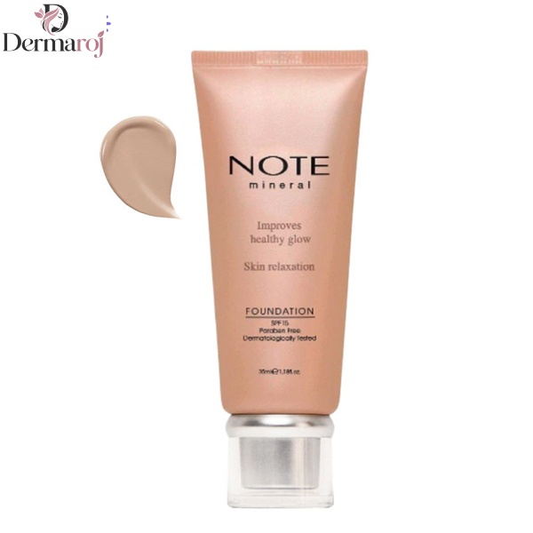 کرم پودر نوت مدل Mineral SPF 15 شماره 404