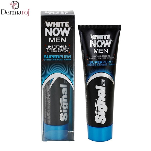 خمیر دندان سیگنال White Now مدل Men Superpure