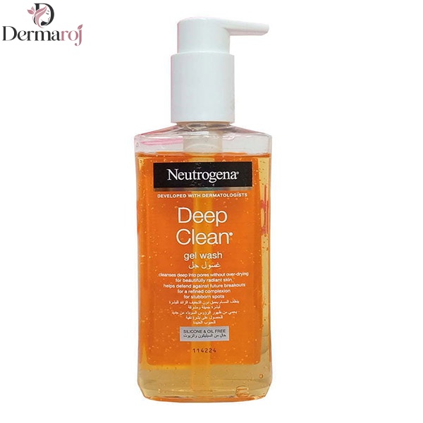 ژل شستشوی صورت نوتروژینا مدل Deep clean