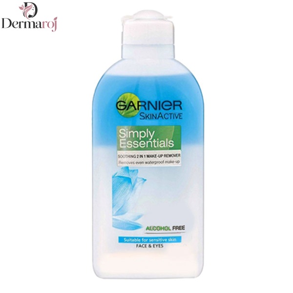 محلول دو فاز پاک کننده آرایش چشم و صورت گارنیه مدل Skinactive