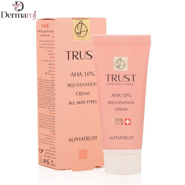 کرم لایه بردار آلفا تراست حاوی 10% AHA