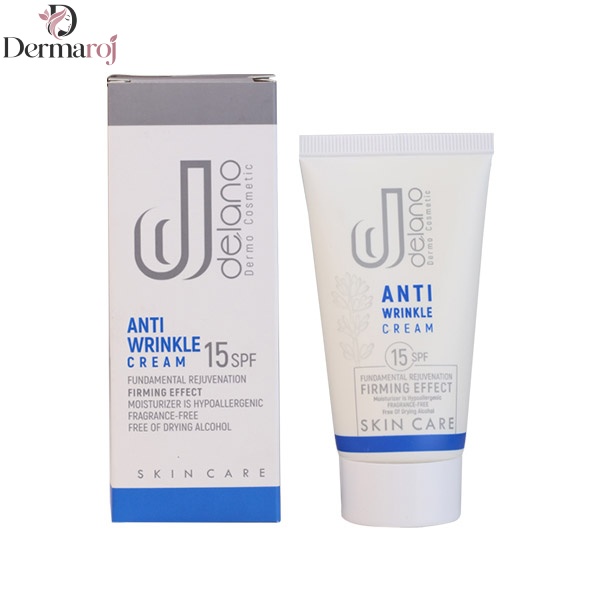 کرم ضد چروک SPF15 دلانو