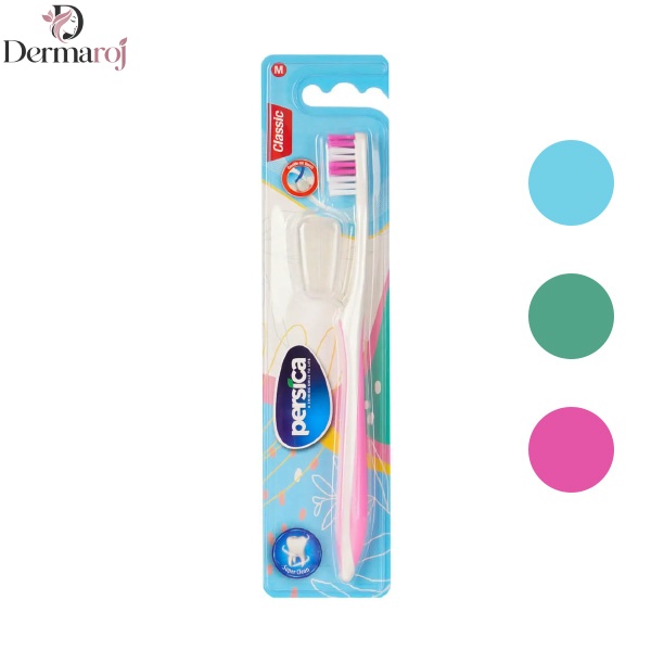 مسواک پرسیکا مدل Classic با برس متوسط کد P317