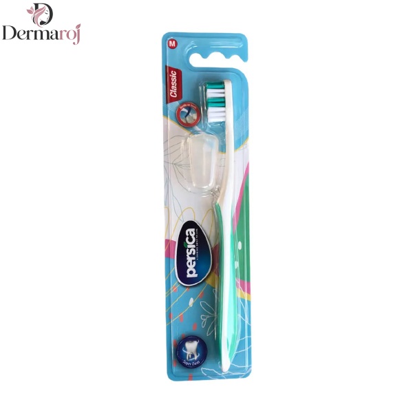 مسواک پرسیکا مدل Classic با برس متوسط کد P317