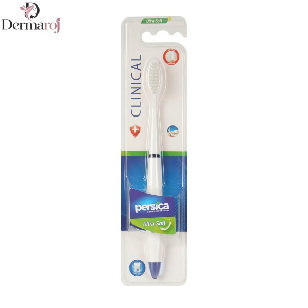 مسواک پرسیکا مدل Clinical با برس خیلی نرم کد P322