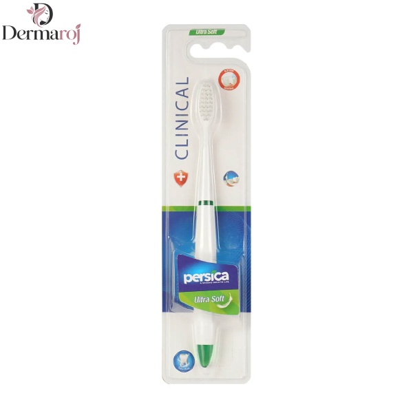 مسواک پرسیکا مدل Clinical با برس خیلی نرم کد P322