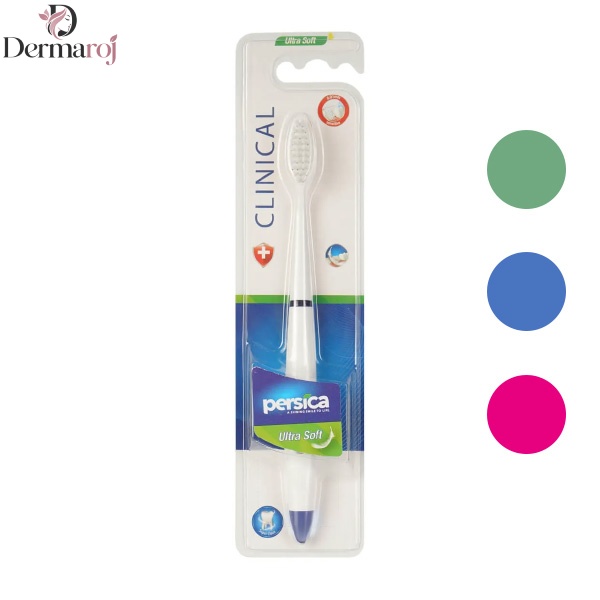 مسواک پرسیکا مدل Clinical با برس خیلی نرم کد P322