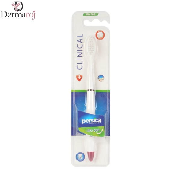 مسواک پرسیکا مدل Clinical با برس خیلی نرم کد P322