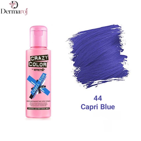 رنگ فانتزی کریزی‌کالر شماره 44 (Capri Blue)