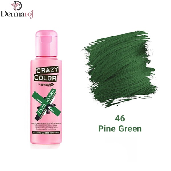 رنگ فانتزی کریزی‌کالر شماره 46 (Pine Green)