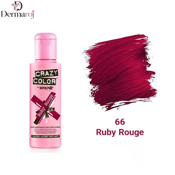 رنگ فانتزی کریزی‌کالر شماره 66 (Ruby Rouge)