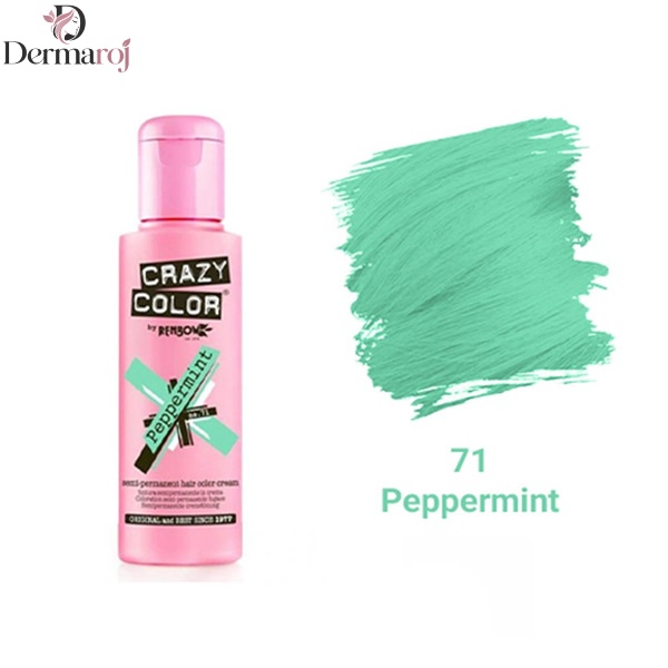 رنگ فانتزی کریزی‌کالر شماره 71 (Peppermint)