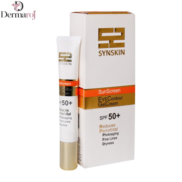کرم ژل دور چشم ضد آفتاب SPF50 ساین اسکین