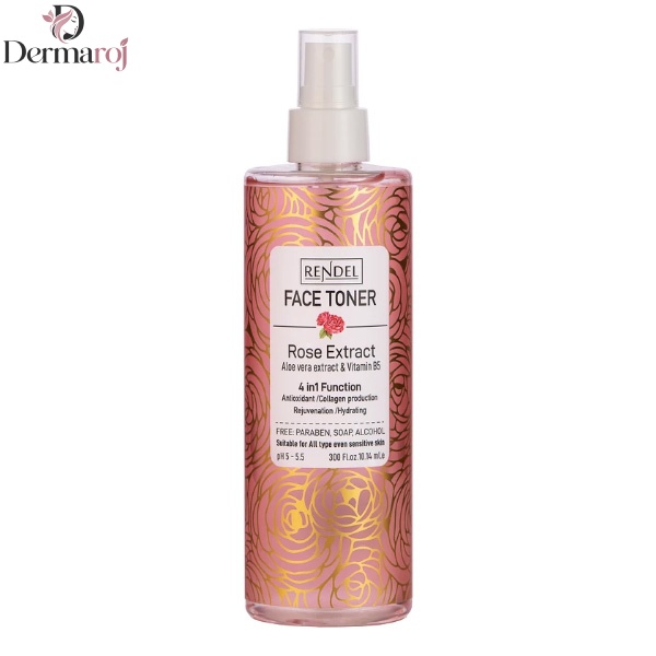 تونر صورت مدل Rose Extract رندل