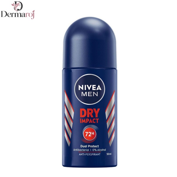رول ضد تعریق مردانه مدل Dry Impact نیوا