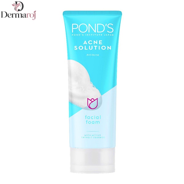 فوم شوینده ضد آکنه مدل acne solutions پوندز