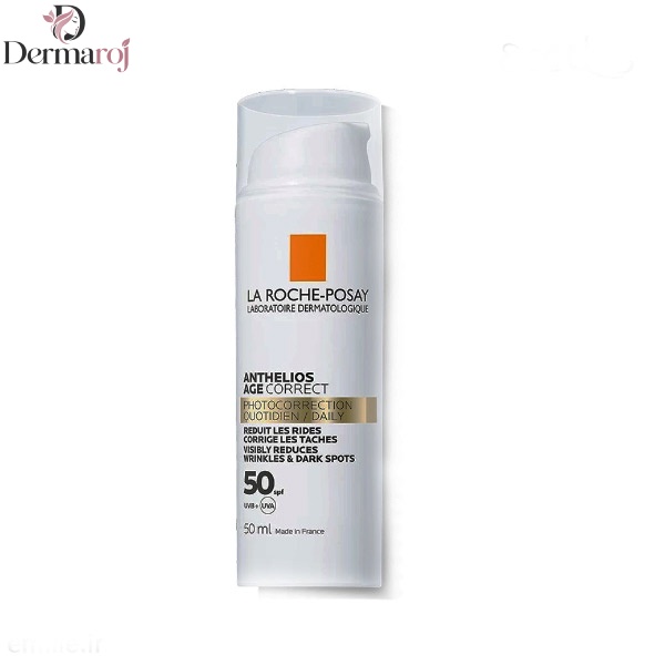 کرم ضدآفتاب ضدچروک ایج کورکت spf 50 لاروش پوزای